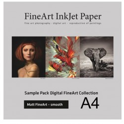 Sample Pack Matt FineArt Smooth A4