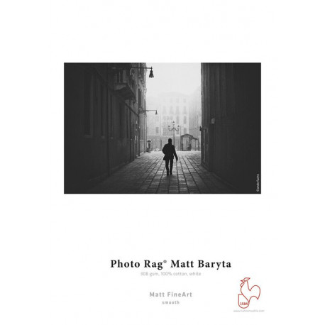 Photo Rag® Matt Baryta  17" Rolle x 12m